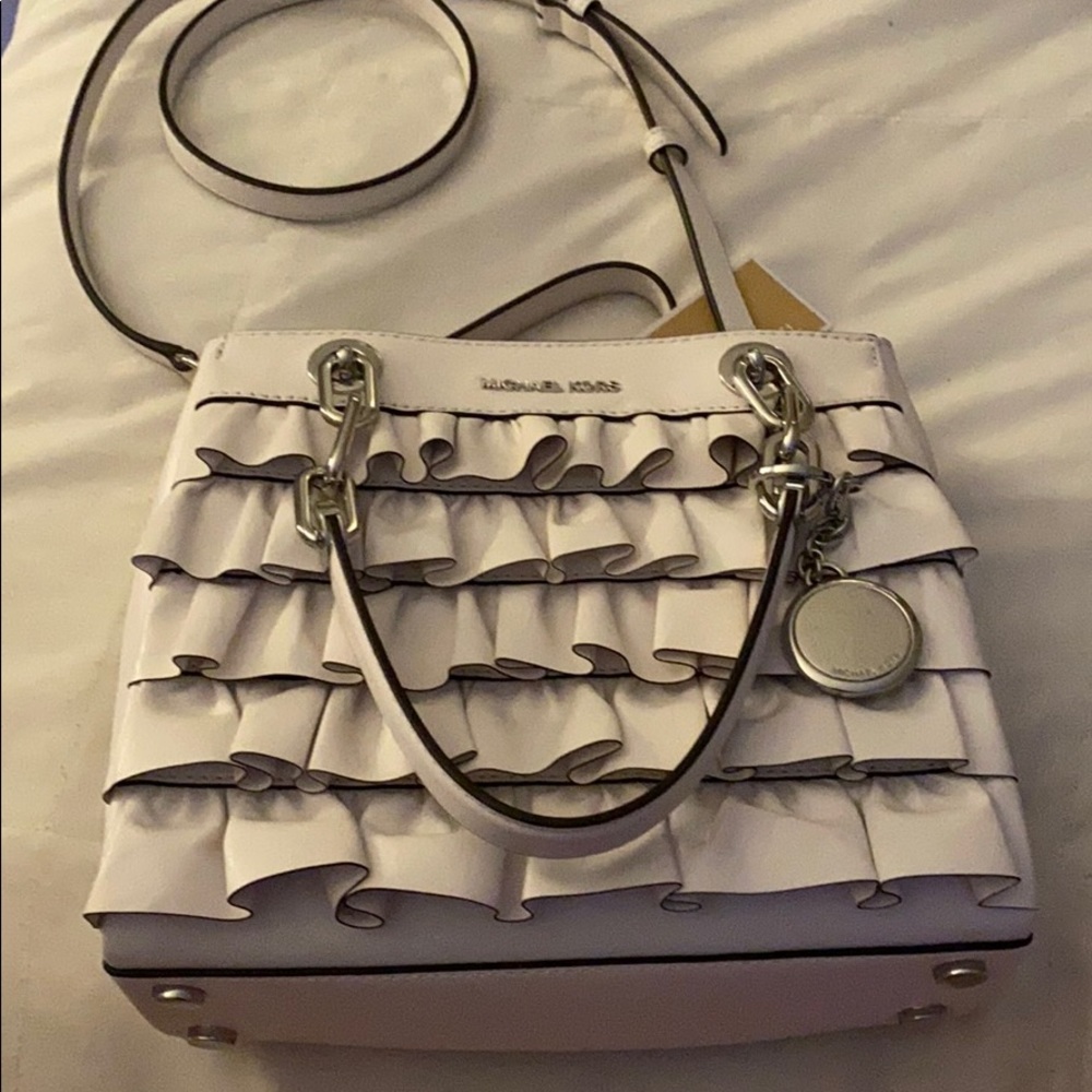 White Michael Kors purse
